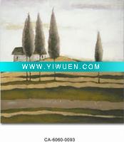 Wholesale outdoor scenery oil painting on canvas