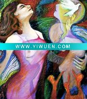 Wholesale oil painting with good quality(nude)