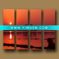 Wholesale modern scenery group canvas painting