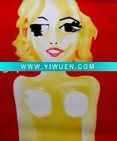 Wholesale Modern stretched art painting