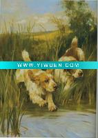 Wholesale Eastful hot selling dog oil Painting for European Taste - YDWXG0004