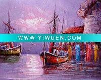 Wholesale Handmade art seascape oil painting 2011