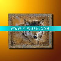 Wholesale Lonely Wolf Painting