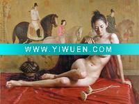 Wholesale Chinese Girl Nude Canvas Oil Painting