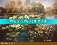 Wholesale handmade scenery oil painting