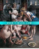 Wholesale nude painting canvas