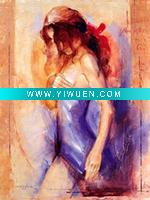 Wholesale Abstract Woman Nude Canvas Oil Painting
