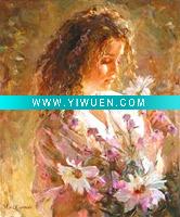 Impressionist Nude Figure Oil Painting