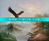 Wholesale animal oil painting,100% hand-made oil painting,decoration oil painting