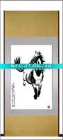 Wholesale Galloping Horse painting from the famous painter Xu Benhong,the most popular picture-weaving in silk