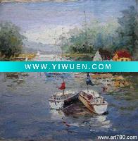 Wholesale decor print,seascape oil painting,impression oil painting