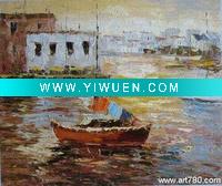 Impression landscape painting,seascape painting,pop painting