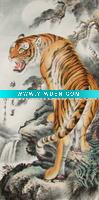 Wholesale tiger paintings, 100% handpainted by skilled artist