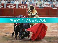 Wholesale Oil painting of bullfighter