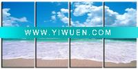 Wholesale beautiful ocean waves painting