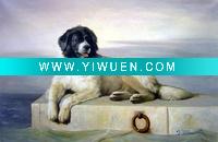 Wholesale Handmade Dog(Animal) Oil Painting On Canvas