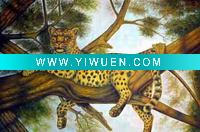 Wholesale Handmade Animal( leopard) Oil Painting On Canvas