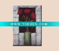 Wholesale art oil painting/home decorative / flower oil painting