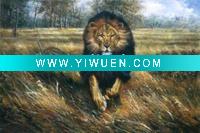 Wholesale Handmade Animal(lion) Oil Painting On Canvas