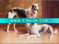 Wholesale Dog In Painting On Canvas