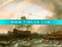 Wholesale Artwork frame ship painting