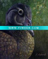 Wholesale Handmade Animal(duck) Oil Painting On Canvas