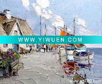 Seascape canvas art,handpainted painting,modern oil painting