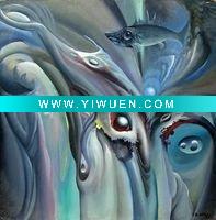 Wholesale animal oil painting reproduction