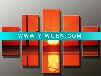 Wholesale bridge scenery painting for decoration