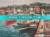sea scenery painting