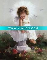 Wholesale joyce-birkenstock-baby-angel-ii) canvas painting for living room