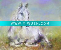 Wholesale hand painted animal oil painting(horse)