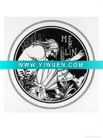 Wholesale (aubrey-beardsley-the-enchanter)oil painting art for living room