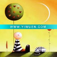 Wholesale Modern Cartoon Art on Canvas