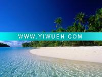 Wholesale peter-hendrie-tropical-beach-cook-islands) canvas painting for living room