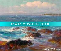 art and craft material,home decoration,seascape oil painting