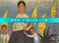 motherhood oil painting 100% handmade high Quality