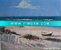 Wholesale modern product,seascape oil painting,house decoration oil painting