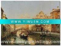 Scenery Oil Painting ,Mediterranean-026
