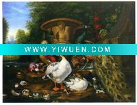 Wholesale animal oil painting DW-YSF-017