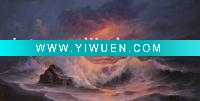 Wholesale wave oil painting ythl058
