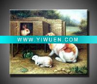 Wholesale Handmade wild watercolor paintings animals reproduction with high resolution
