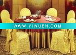 Wholesale polyester jacquard damask chair cover