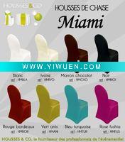 Wholesale Housses de chaise lycra pour chaises Miami, chaises Coques, chaises Pliantes ...