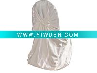 Wholesale Back Tie Chair Cover & Universal Pillowcase Satin Chair Cover & Banquet Or Wedding Chair Covers (UT-WU-1062703)
