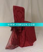 Wholesale satin chair cover and sashes