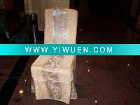 Wholesale Embroidered polyester chair cover