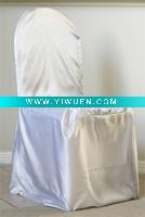 Wholesale satin chair cover for hotel,wedding,banquet