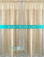 Wholesale Organza with embroidery Windown Curtain