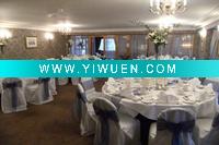 Wholesale banquet chair cover,100% polyester chair cover,hotel table cloth